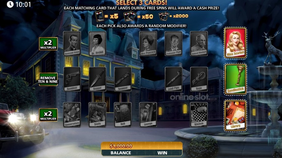 cluedo mighty ways slot free games feature