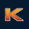 cosmic cash slot k symbol