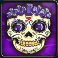 danger high voltage megapays slot day of the dead skull symbol