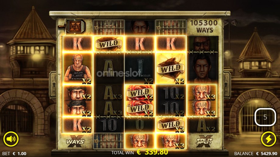 folsom prison slot the chair feature