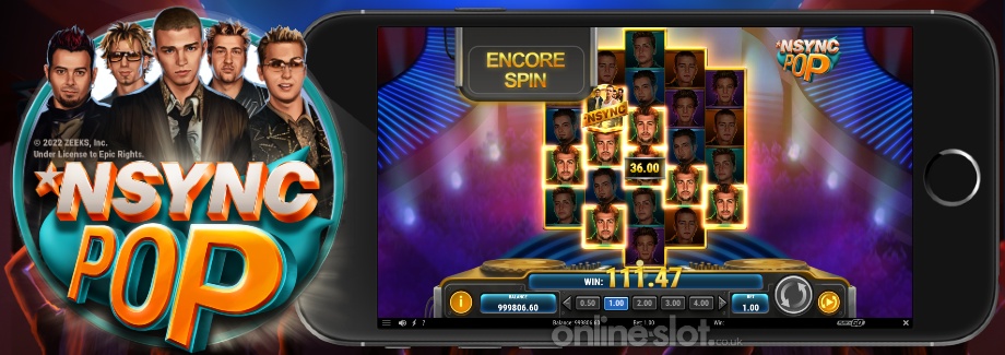 nsync pop mobile slot