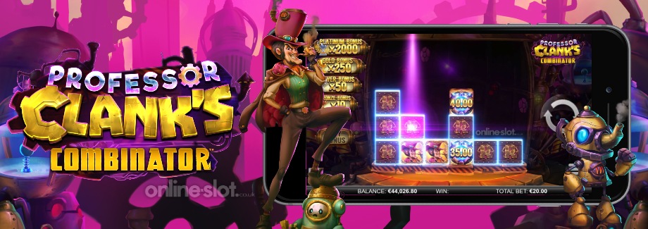 professor clanks combinator mobile slot
