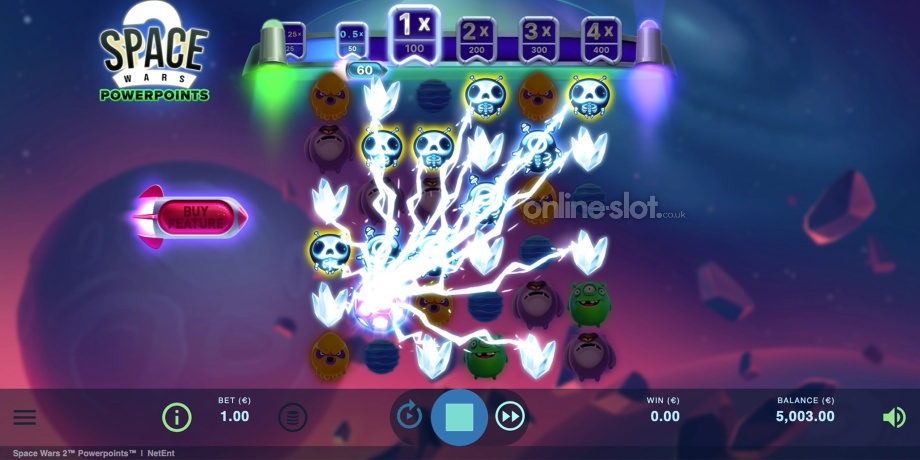 space wars 2 powerpoints slot zapper feature