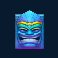 tropical tiki slot blue tiki mask symbol