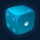 vegas dice megaways slot light blue dice symbol