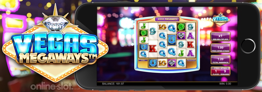 vegas megaways mobile slot