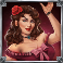 wild showdown slot saloon girl symbol