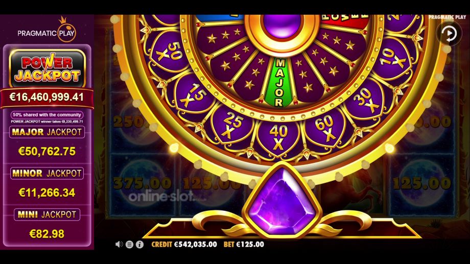 wolf gold power jackpot slot jackpot feature