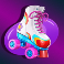 disco mania megaways merge slot roller skate symbol