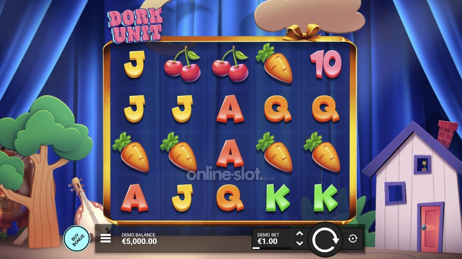 dork unit slot base game