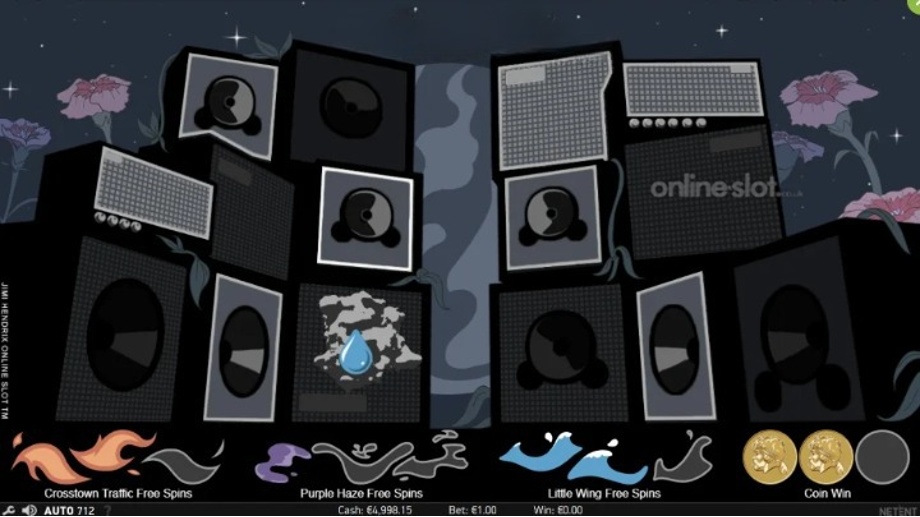 jimi hendrix slot pick and click feature