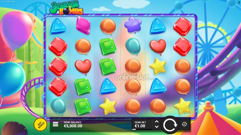 joker bombs slot base game