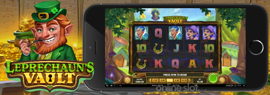 leprechauns vault mobile slot