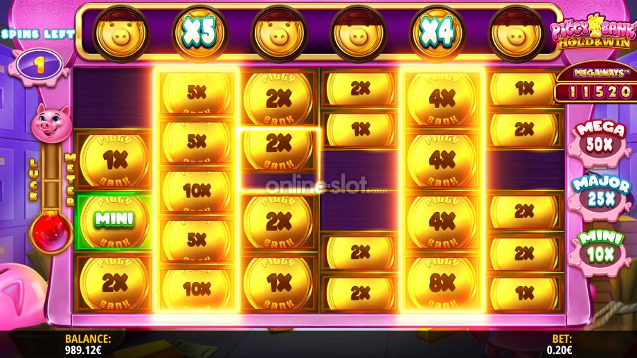piggy bank megaways slot piggy rich cash respins feature