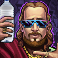 the rave slot party jesus symbol