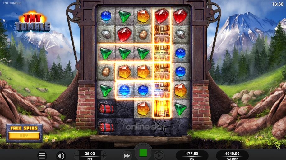 tnt tumble slot base game
