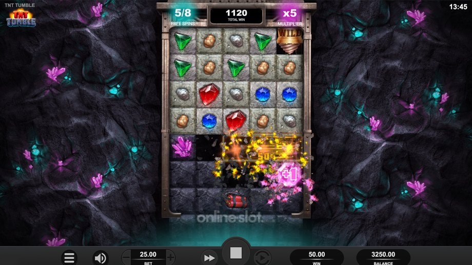 tnt tumble slot free spins feature