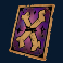 voodoo hex slot bones tarot card symbol