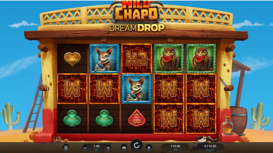 wild chapo dream drop slot base game