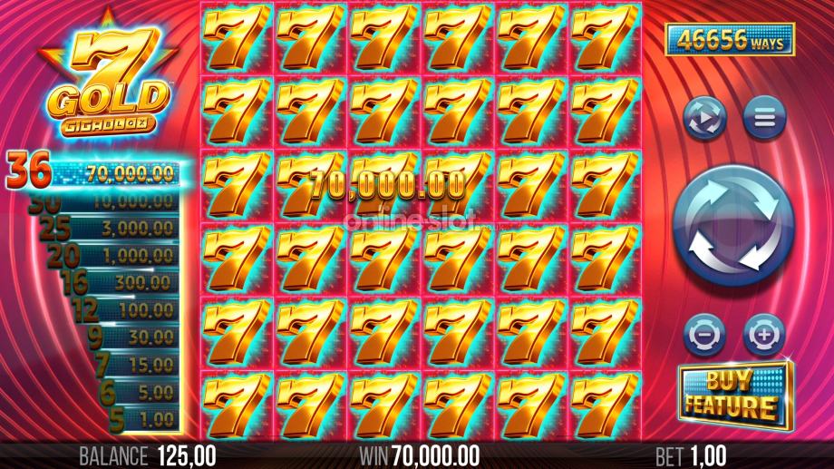 7 gold gigablox slot gold 7 ladder feature