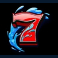 9 bass slot single red 7 symbol