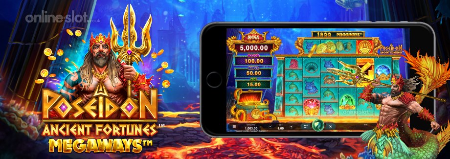 ancient fortunes poseidon megaways mobile slot