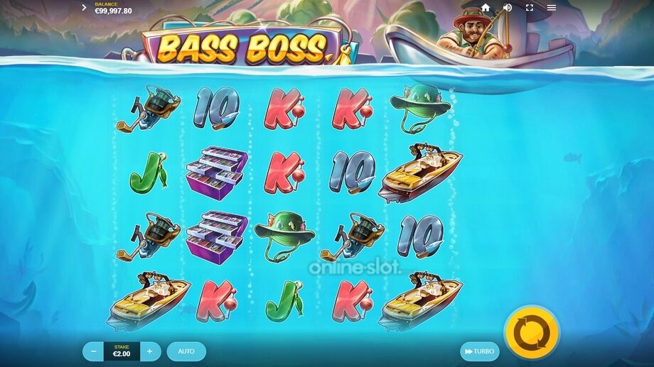 bass boss slot base game