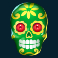 calavera crush slot green skull symbol