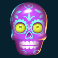 calavera crush slot purple skull symbol