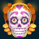 calavera crush slot white skull symbol