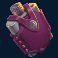 deadly 5 slot hip flask symbol