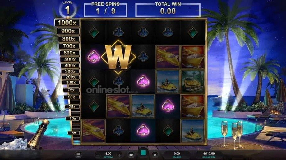 dream drop diamonds slot free spins feature
