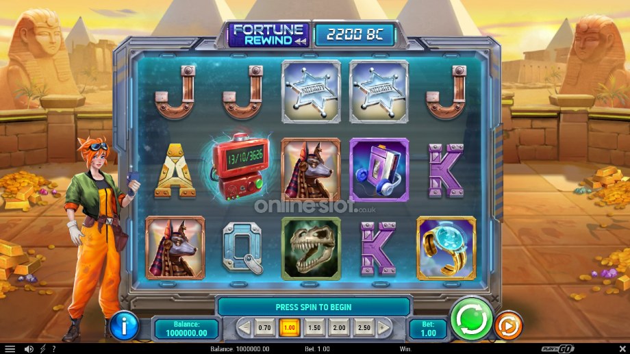 fortune rewind slot base game