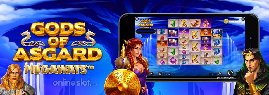 gods of asgard megaways mobile slot
