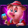 greedy wolf slot pink pig symbol