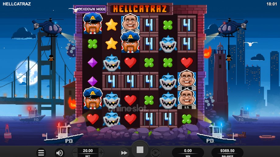 hellcatraz slot super free spins feature
