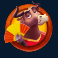 hot shots slot bull symbol