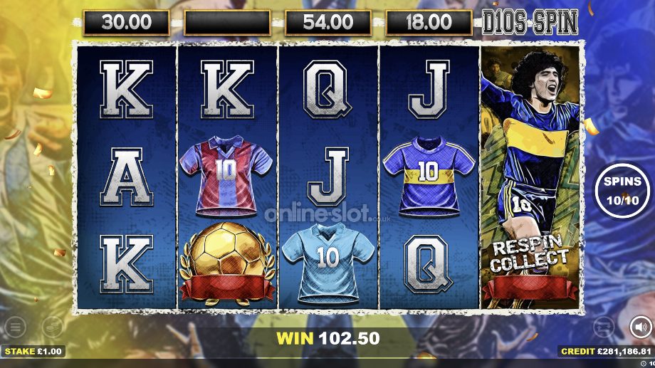 maradona slot el pibe de oro feature