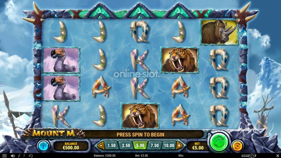 mount m slot base game
