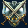 sheriff of nottingham slot swords symbol