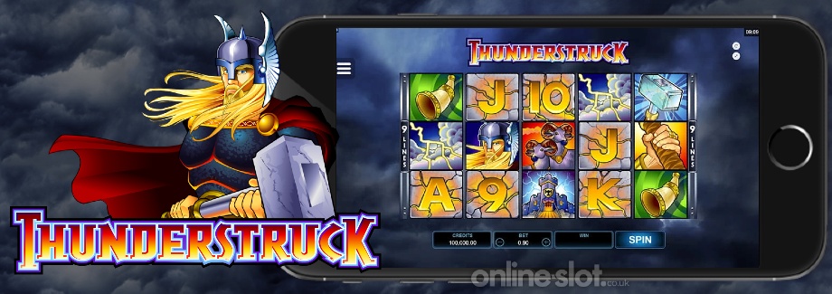 thundestruck mobile slot