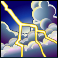 thundestruck slot lightning bolts symbol