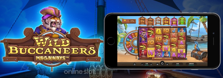 wild buccaneers megaways mobile slot