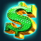 7 gold gigablox slot dollar sign symbol