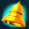 7 gold gigablox slot gold bell symbol