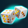 7 gold gigablox slot white dice symbol