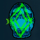 break bones slot blue and green skull symbol