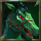 champion of the underworld slot green horse symbol