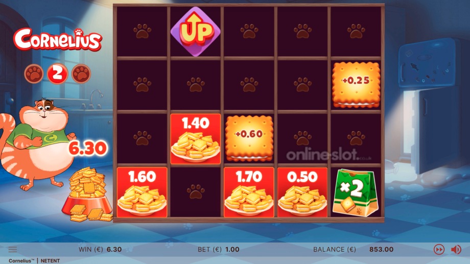 cornelius slot cash drop feature