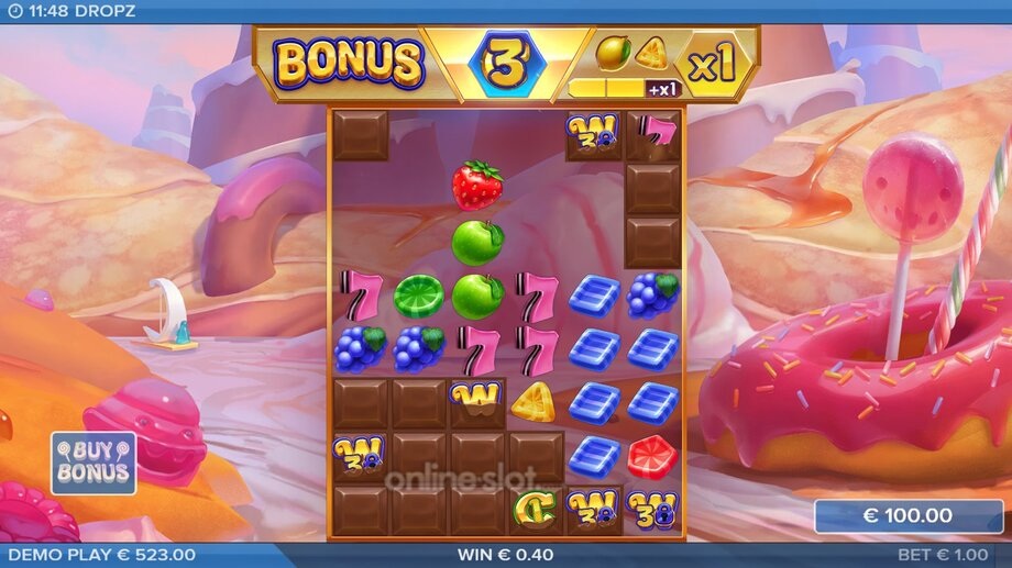 dropz slot free dropz feature